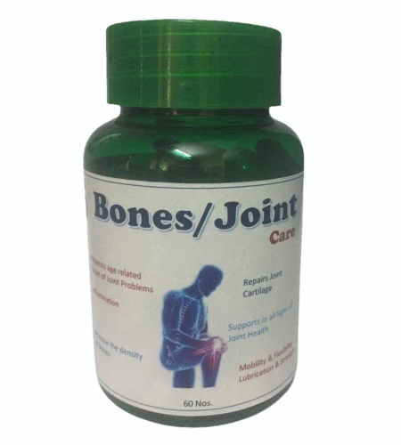 Form Capsule Packaging Size 60 Capsule Packaging Type Bottle Shelf Life 24 Months Prescription/Non-Prescription Prescription Usage/Application For Bone And Joint Pain FSSAI No. 22722923000367 Marketed By SSS Health Solution Minimum Order Quantity 500 Bottle Product Description